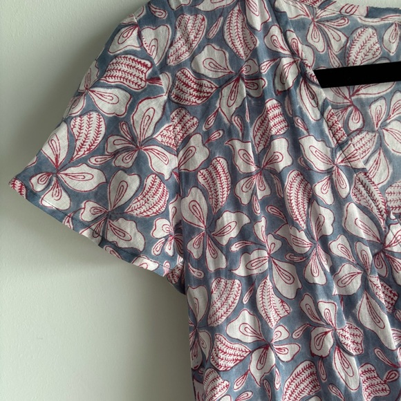 Aunty B. Farrah Dress in Fog Made in India size L/XL - Picture 4 of 9